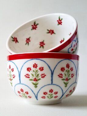 Pair of Mark & Graham Pencil & Paper Co. Serving Bowls